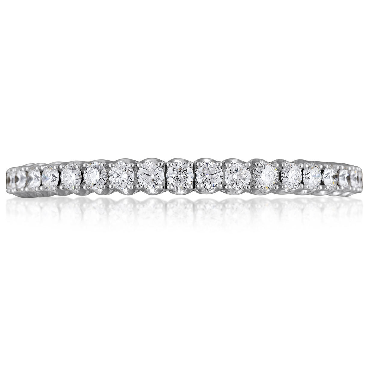 Picchiotti - Xpandable™ Round Diamond Bracelet in 18K White Gold - Jackson Hole Jewelry Company