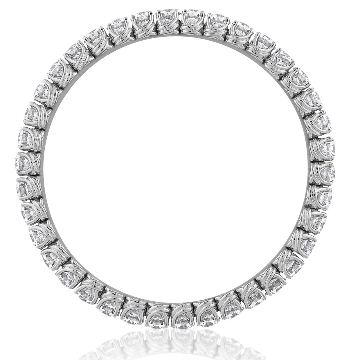 Picchiotti - Xpandable™ Round Diamond Bracelet in 18K White Gold - Jackson Hole Jewelry Company