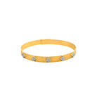 Marika – 14K Yellow Gold Diamond Bangle Bracelet - Jackson Hole Jewelry Company