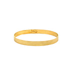 Marika – 14K Yellow Gold Bangle Bracelet with Diamonds - Jackson Hole Jewelry Company