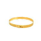 Marika – 14K Yellow Gold Diamond Bangle Bracelet - Jackson Hole Jewelry Company