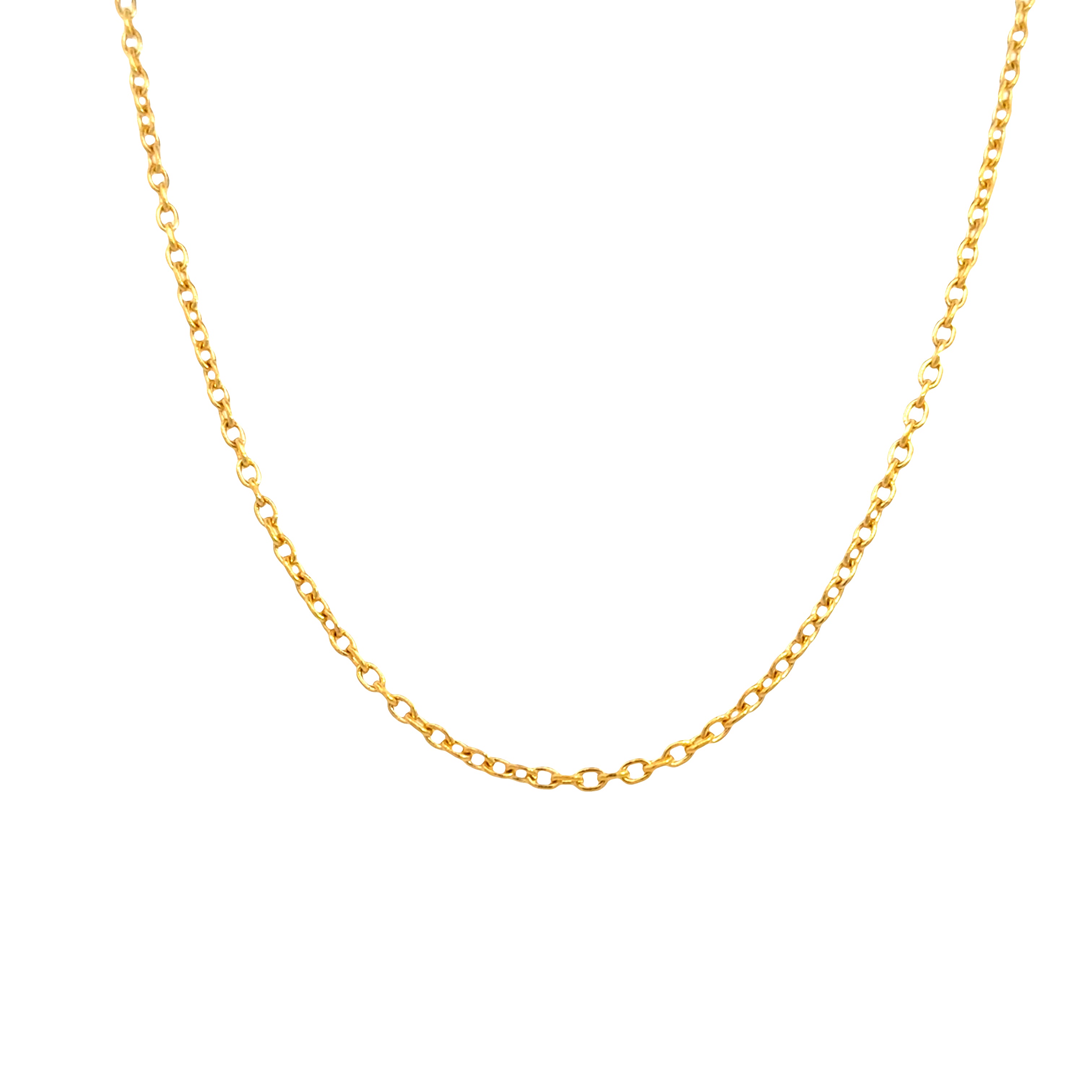 Marika – 14K Yellow Gold Chain Necklace - Jackson Hole Jewelry Company