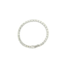 Emerald Cut Diamond Bangle in 18K White Gold - Jackson Hole Jewelry Company