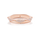 18K Rose Gold Diamond Band – 0.24 Carats - Jackson Hole Jewelry Company