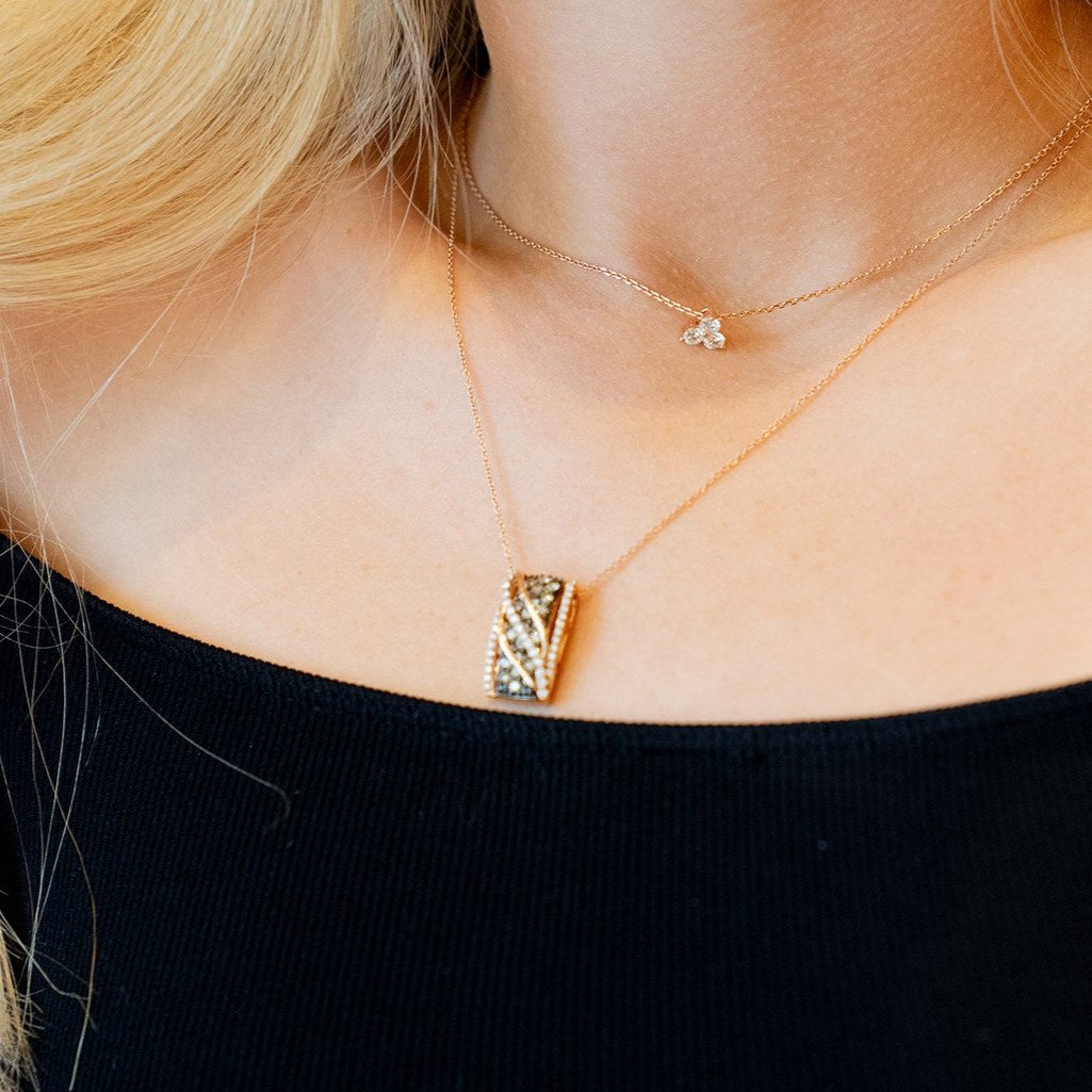 14 Karat Rose Gold LeVian Necklace - Jackson Hole Jewelry Company