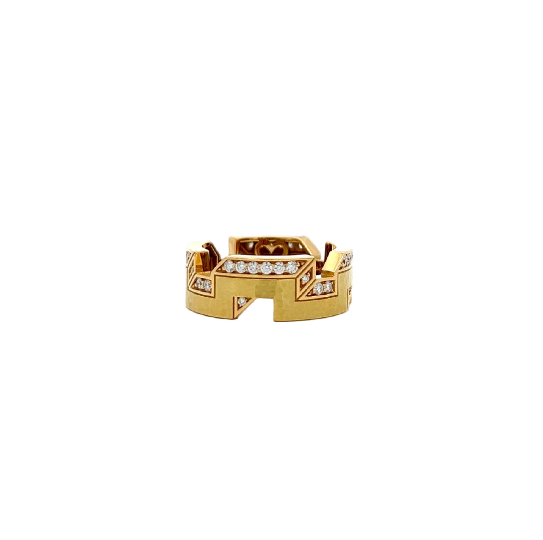 VENDORAFA 18K YELLOW GOLD RING WITH .52CTTW DIAMONDS - Jackson Hole Jewelry Company
