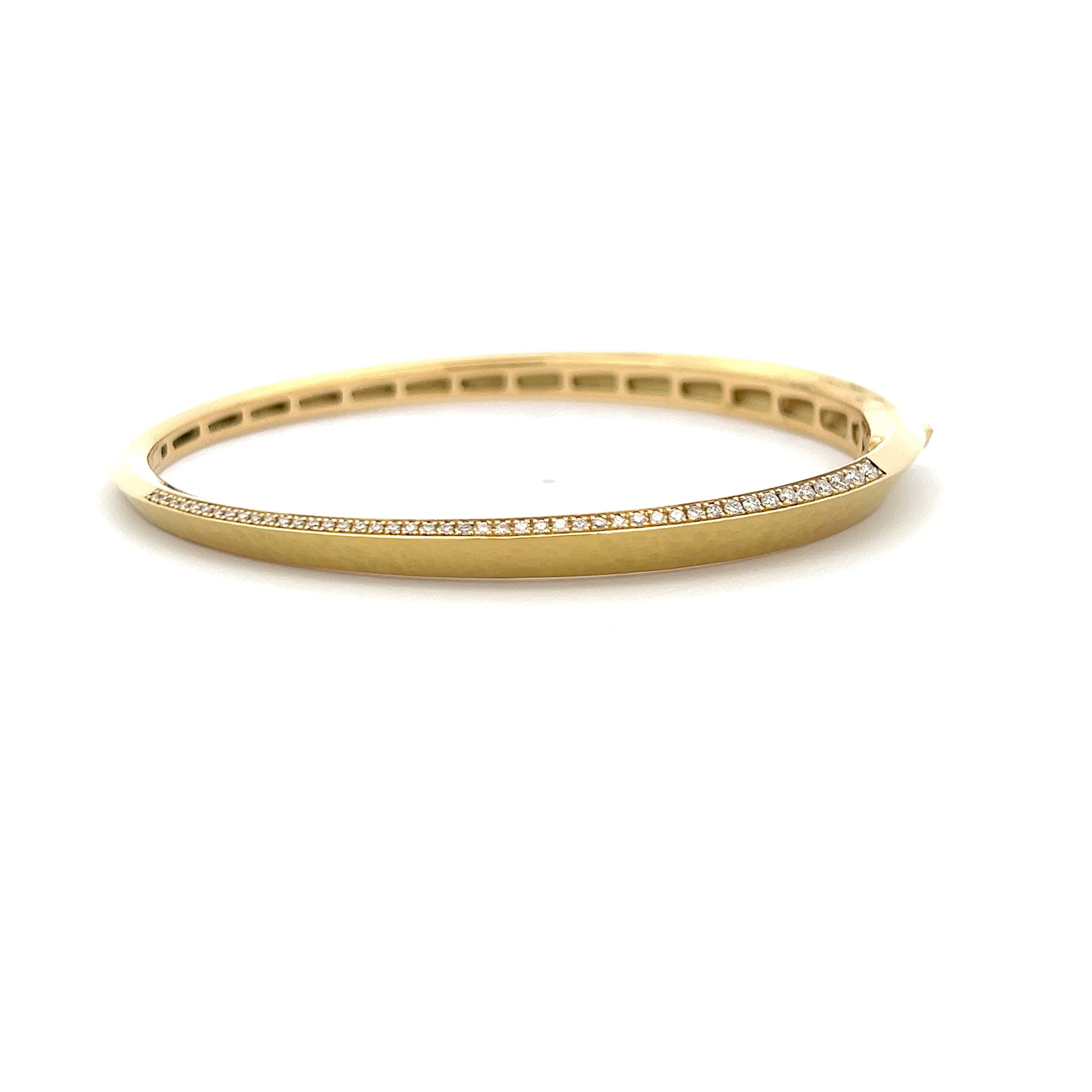 VENDORAFA 18K YELLOW GOLD BRACELET WITH DIAMONDS - Jackson Hole Jewelry Company