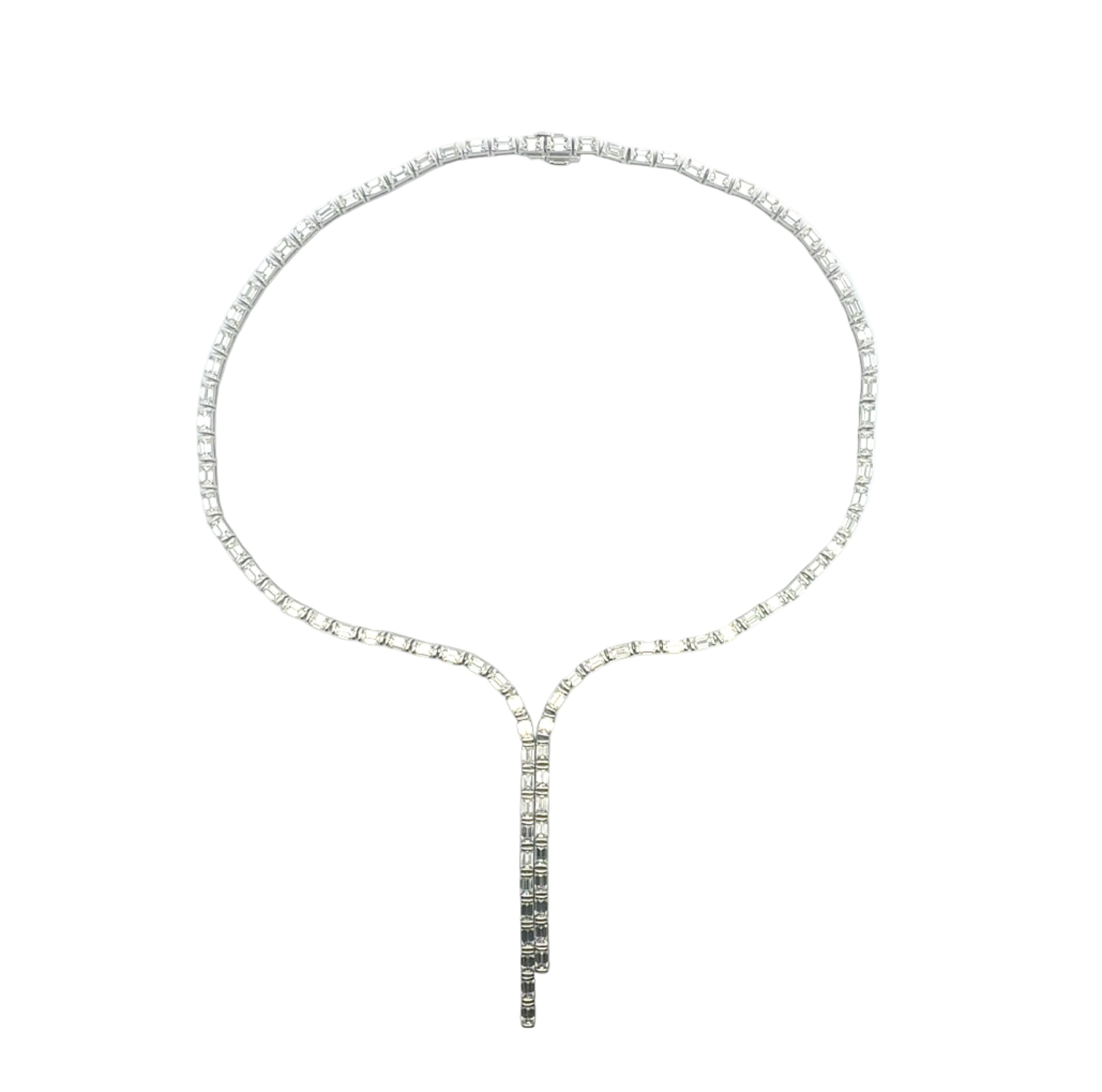 Diamond Necklace with Platinum - Jackson Hole Jewelry Company