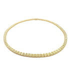 Straightline Yellow Diamond Tennis Necklace with 18K Yellow Gold - Jackson Hole Jewelry Company