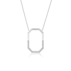 18K White Gold Diamond Pendant Necklace – 0.79 Carats - Jackson Hole Jewelry Company