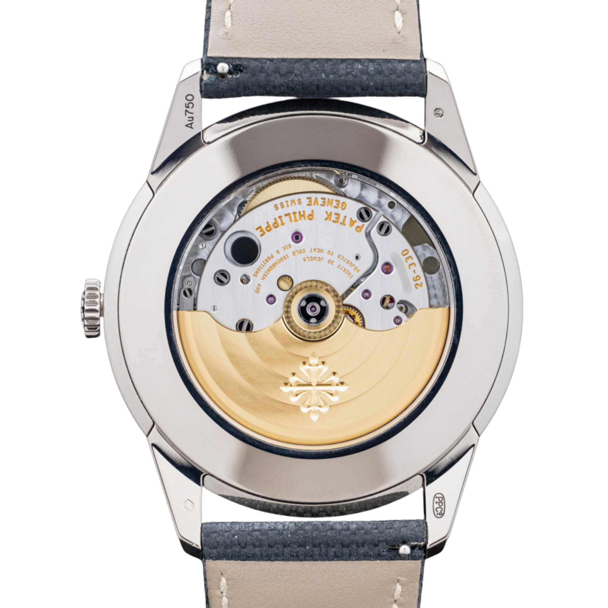 Patek Philippe Calatrava Self Winding Charcoal Grey Dial on Strap 40mm - Jackson Hole Jewelry Company