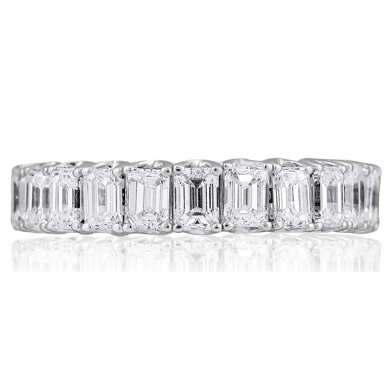Picchiotti - Xpandable™ Emerald-Cut Diamond Eternity Band in 18K Gold - Jackson Hole Jewelry Company