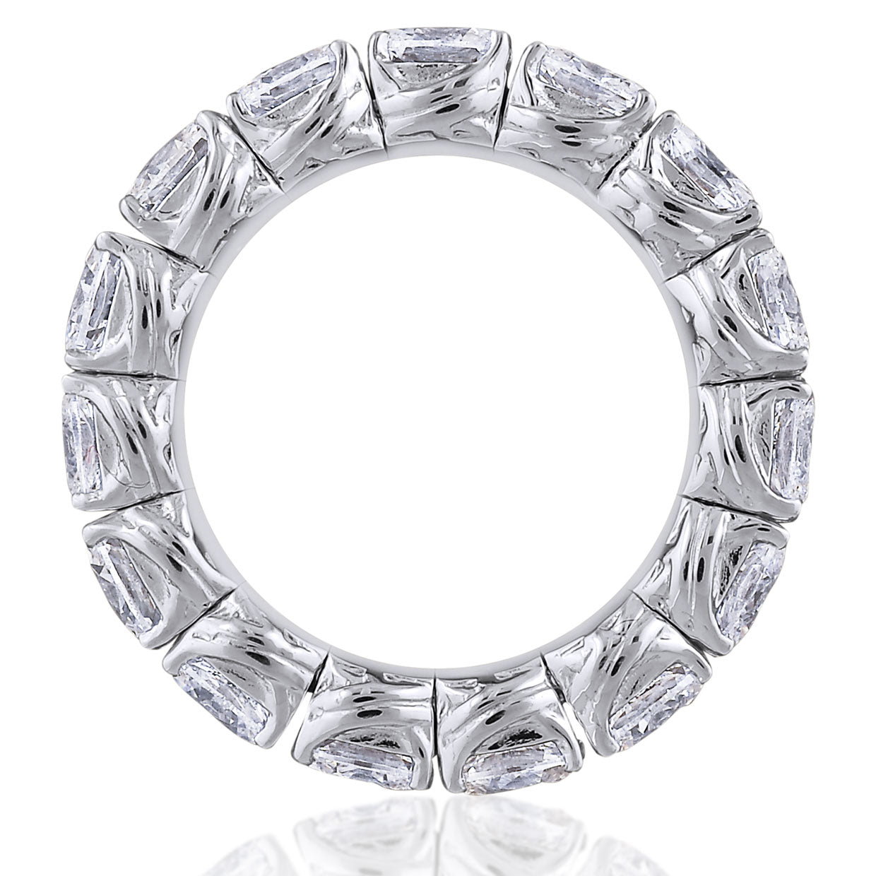 Picchiotti - Xpandable™ Oval Diamond Eternity Band in 18K Gold - Jackson Hole Jewelry Company