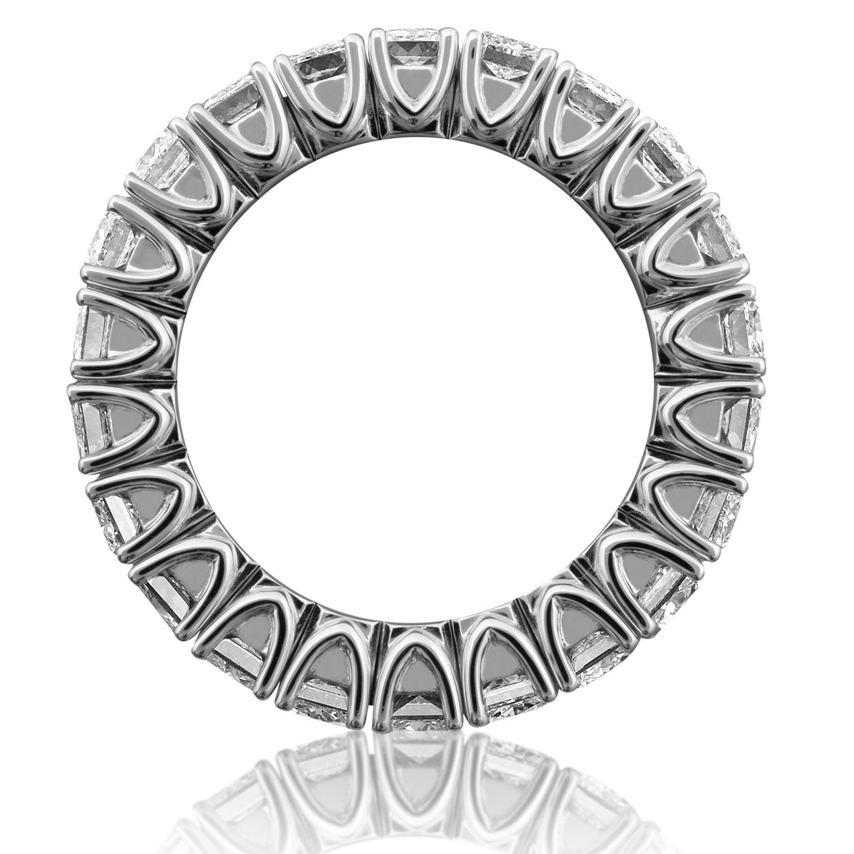 Picchiotti - Xpandable™ Triple-Cut Diamond Eternity Rings in 18K White Gold - Jackson Hole Jewelry Company