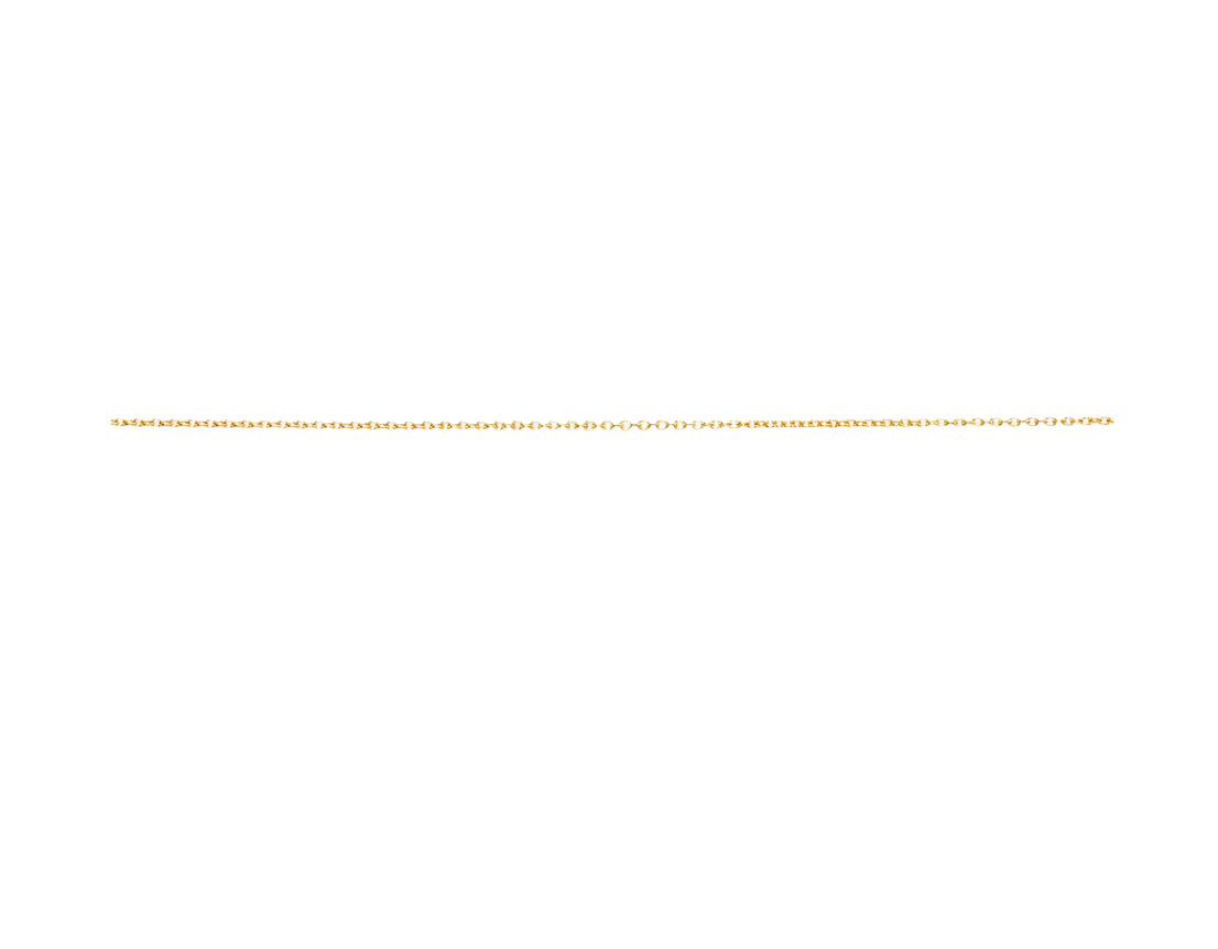 14k Yellow Gold Cable Chain 24 inches - Jackson Hole Jewelry Company