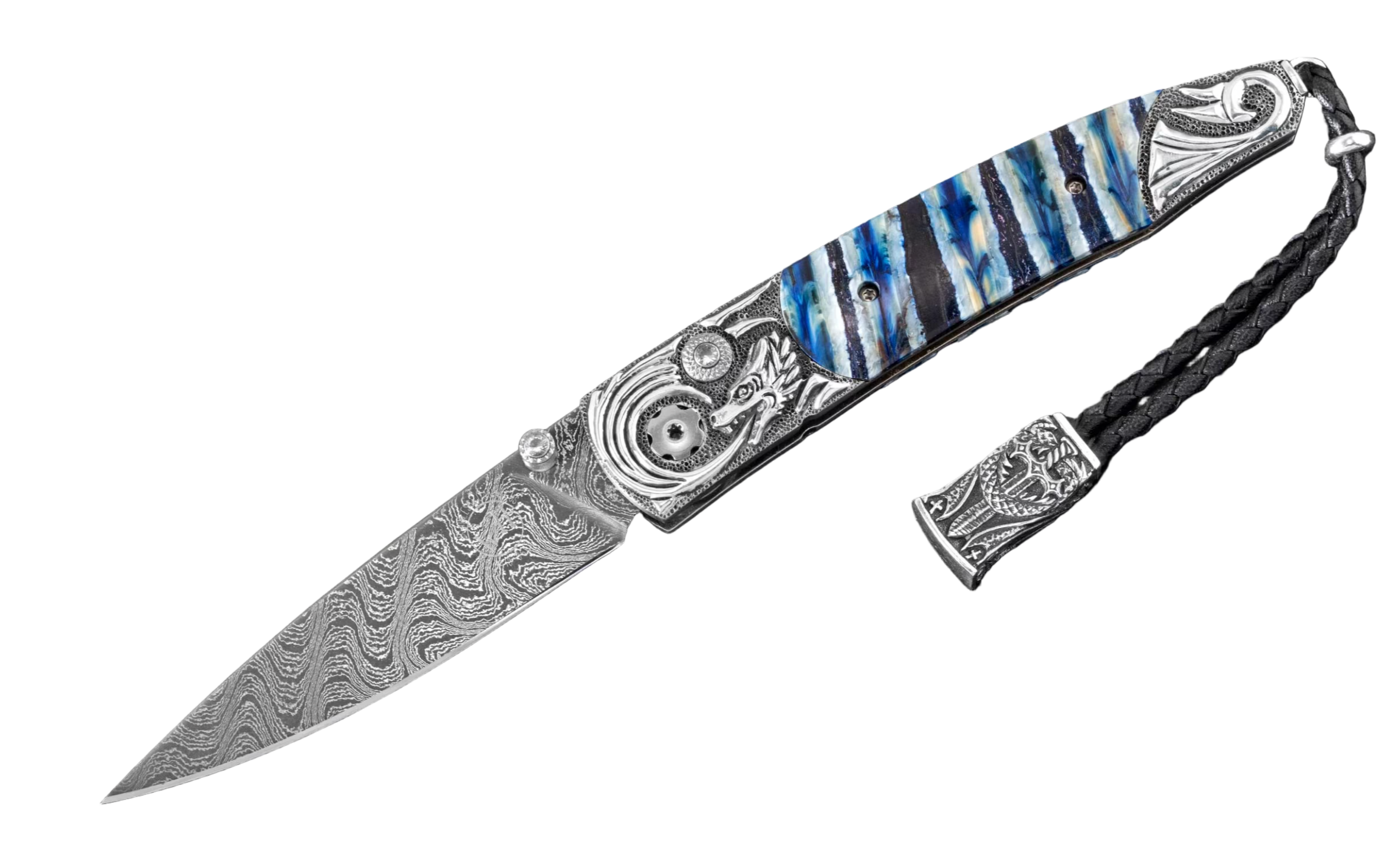 William Henry – Lancet “Dragon Sea” Folding Knife - Jackson Hole Jewelry Company