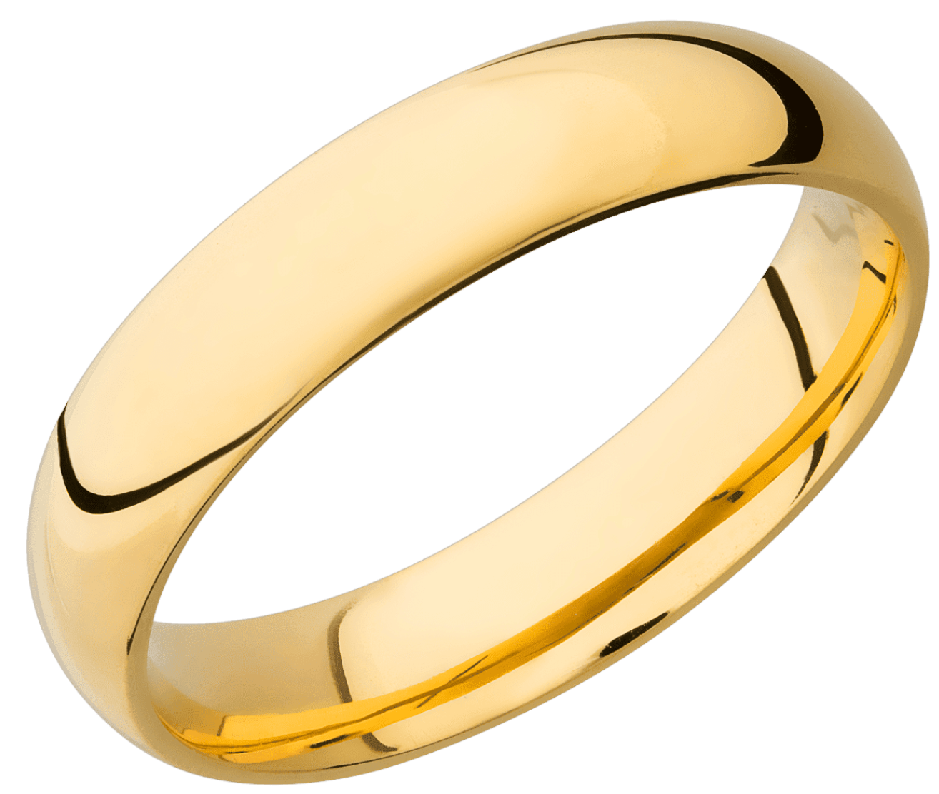 Men's Wedding Band 18K Yellow Gold 6mm - Jackson Hole Jewelry Company