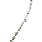 18K White & Yellow Gold Fancy Yellow and White Diamond Bar Necklace - Jackson Hole Jewelry Company