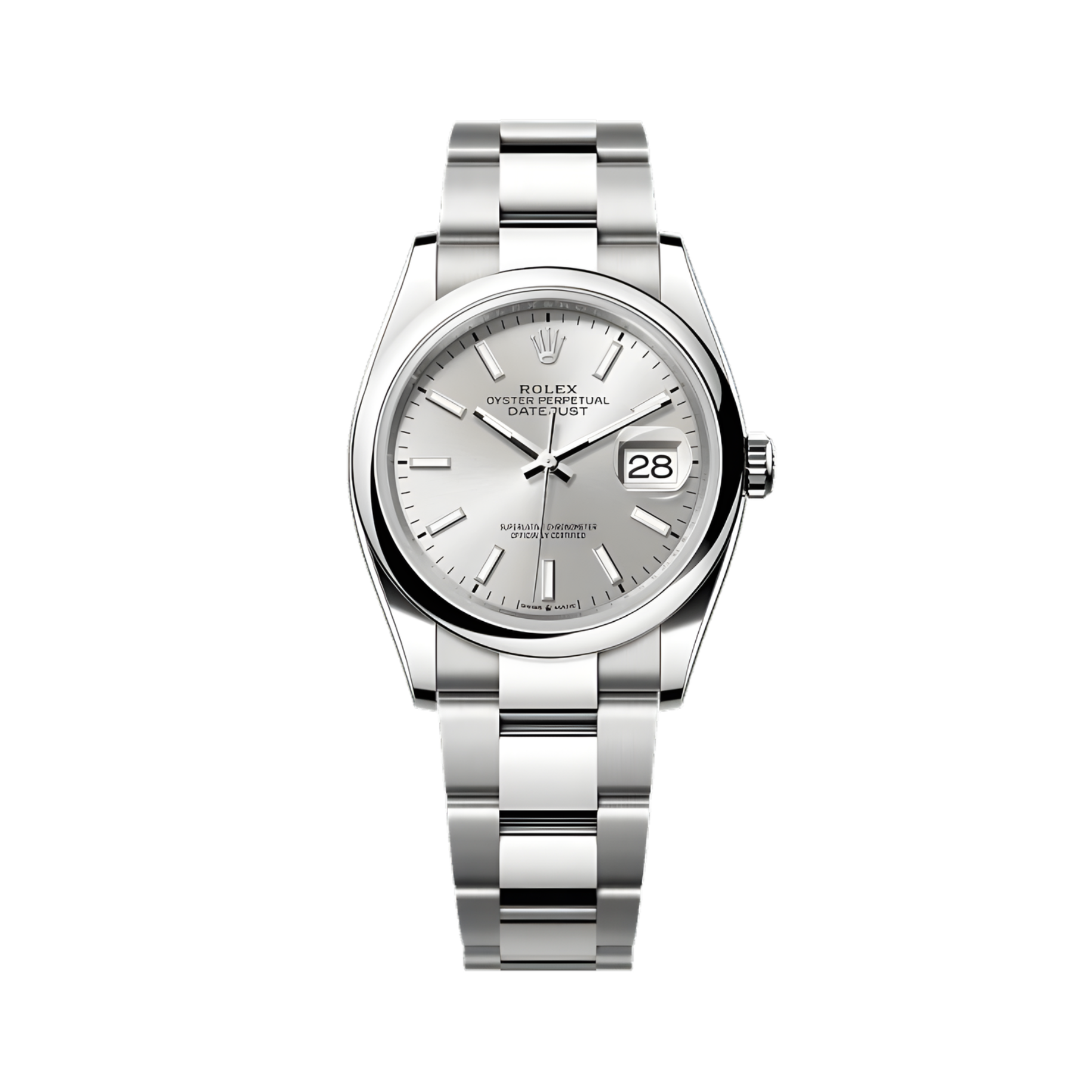 Rolex – Datejust 36 in Oystersteel with Silver Index Dia - Jackson Hole Jewelry Company