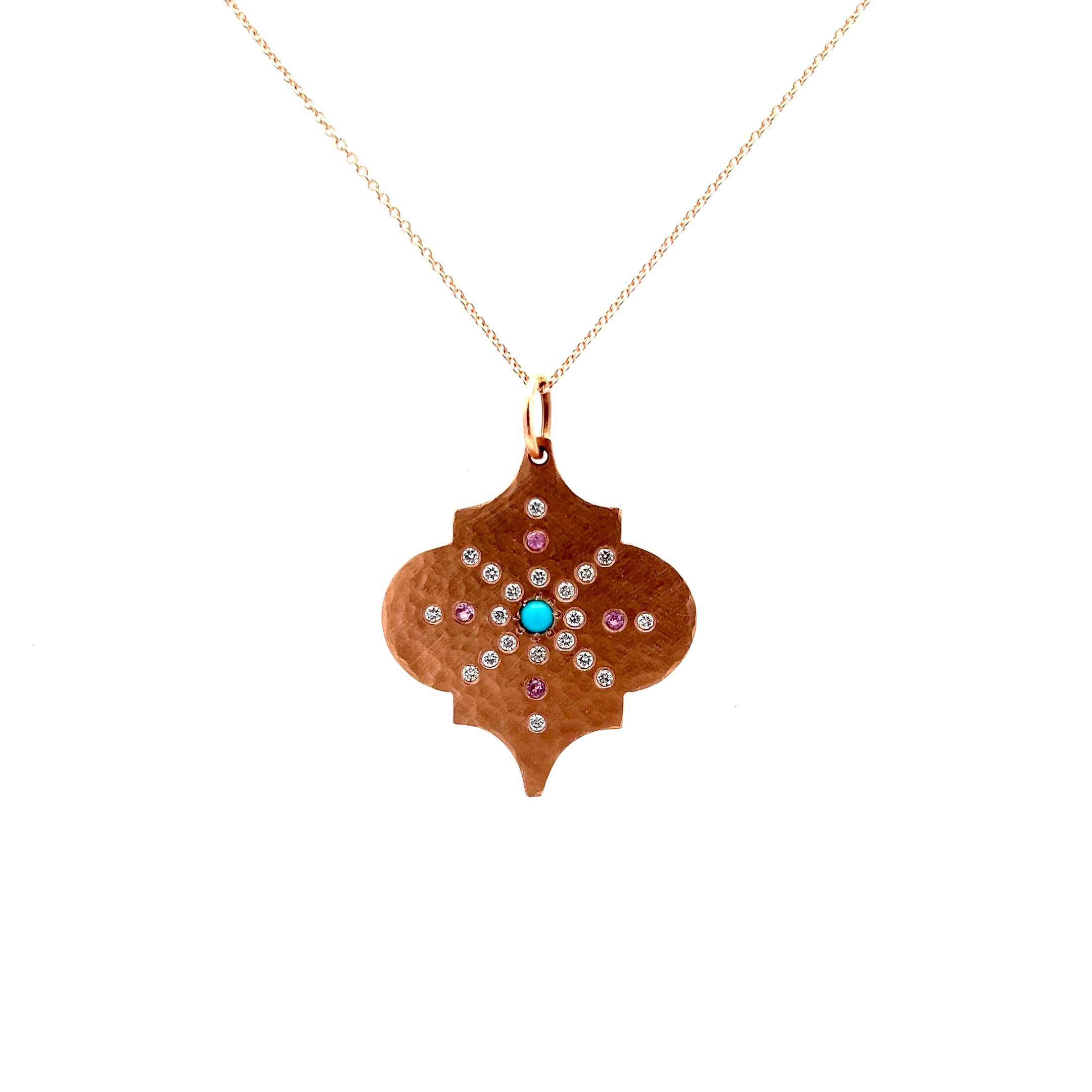 Starburst Moroccan Shaped Pendant (Pendant Only) - Jackson Hole Jewelry Company
