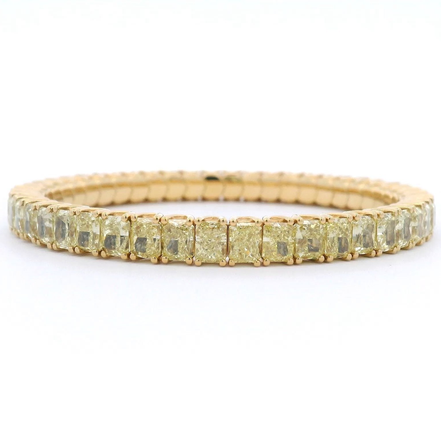 Picchiotti Xpandable YELLOW DIAMOND TENNIS BRACELET - Jackson Hole Jewelry Company