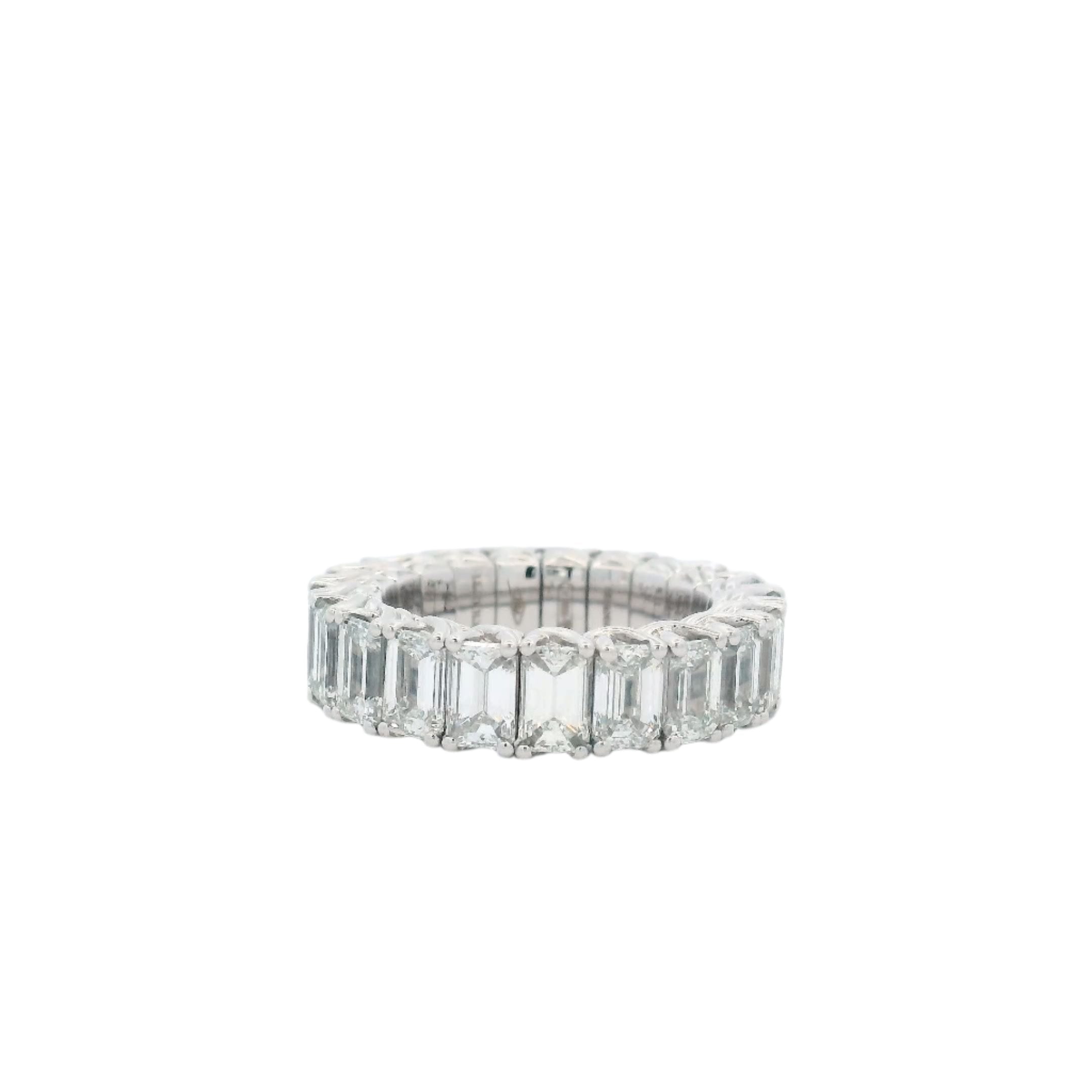 Picchiotti Emerald Cut Eternity Xpandable Ring - Jackson Hole Jewelry Company