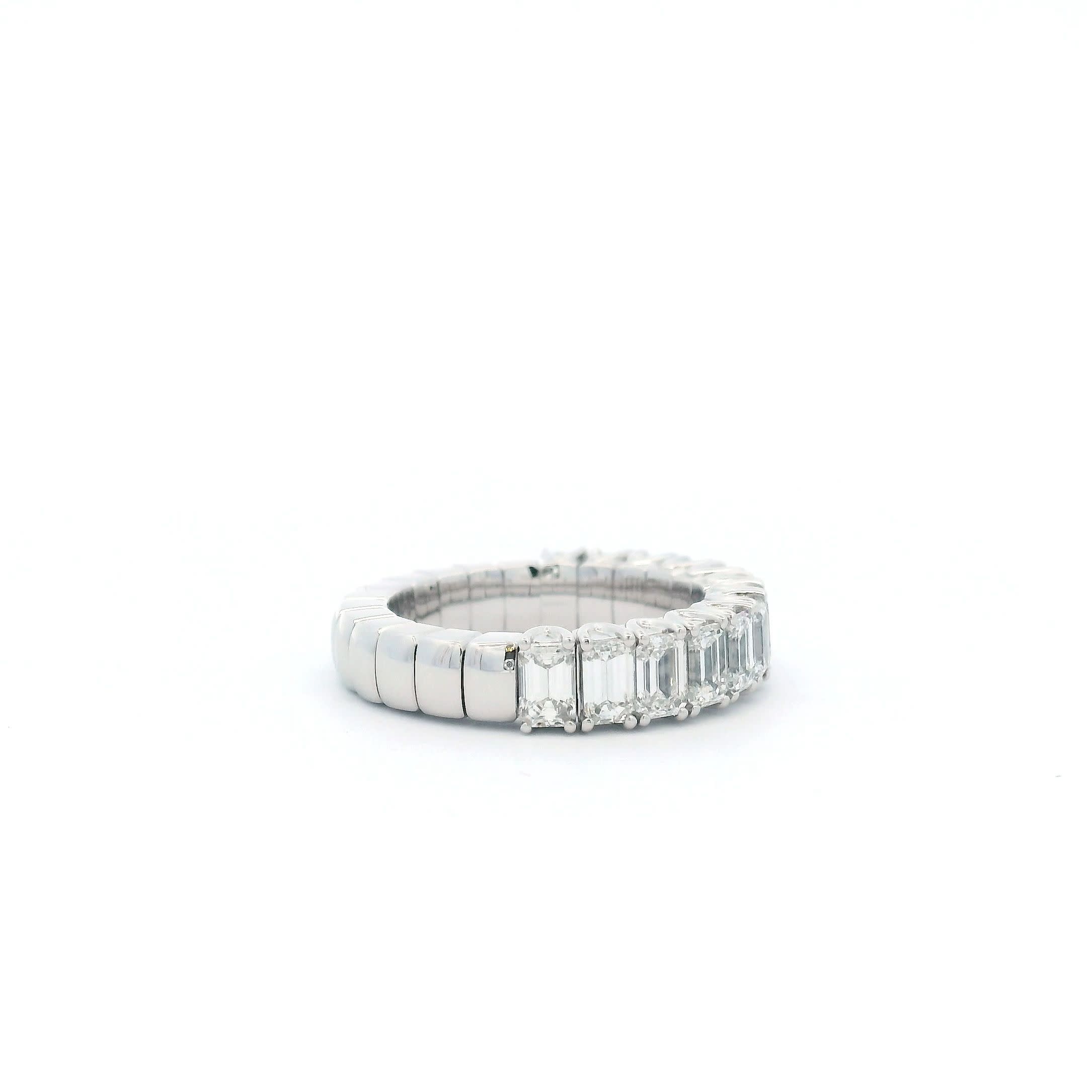 Picchiotti Half Diamond Eternity Xpandable Ring - Jackson Hole Jewelry Company