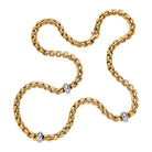 FOPE EKA 18K Gold Flex'it Necklace with White Diamond Rondels - 0.40 carats - Jackson Hole Jewelry Company
