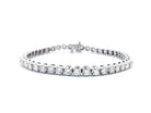 18K White Gold Diamond Tennis Bracelet - Jackson Hole Jewelry Company