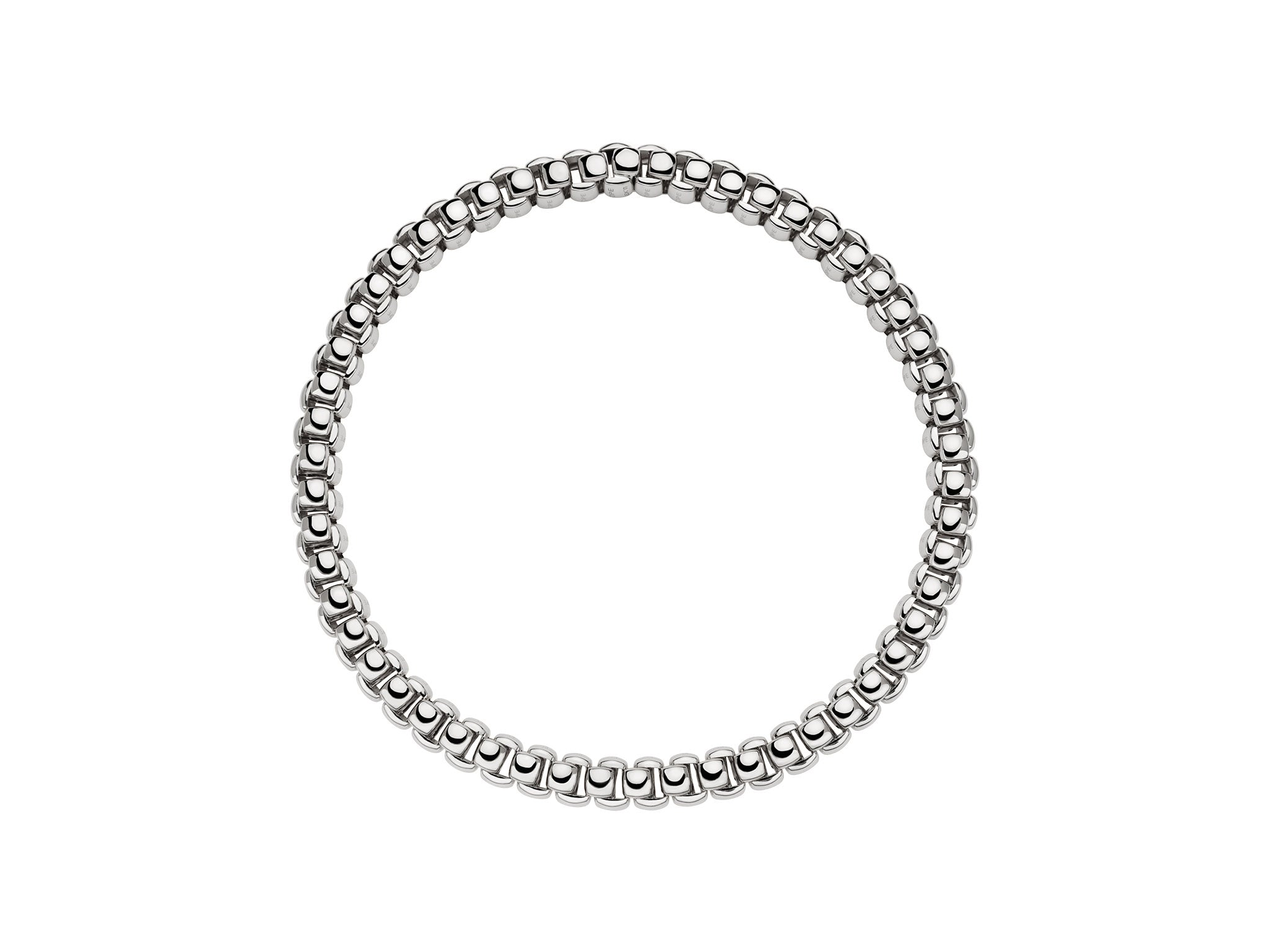 FOPE LUNA 18K Gold Flex'it Necklace with a White Diamond - Jackson Hole Jewelry Company