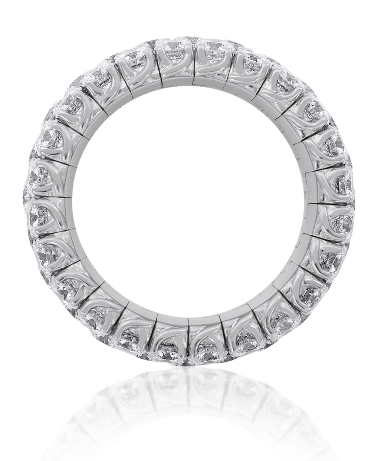 Picchiotti Xpandable™ 18K White Gold Round Cut Diamond Ring - Jackson Hole Jewelry Company