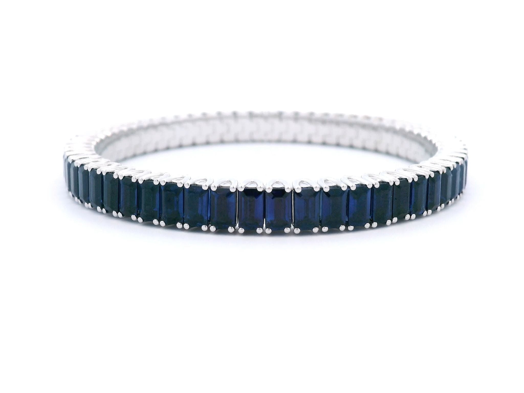 XPANDABLE BLUE SAPPHIRE BRACELET - Jackson Hole Jewelry Company