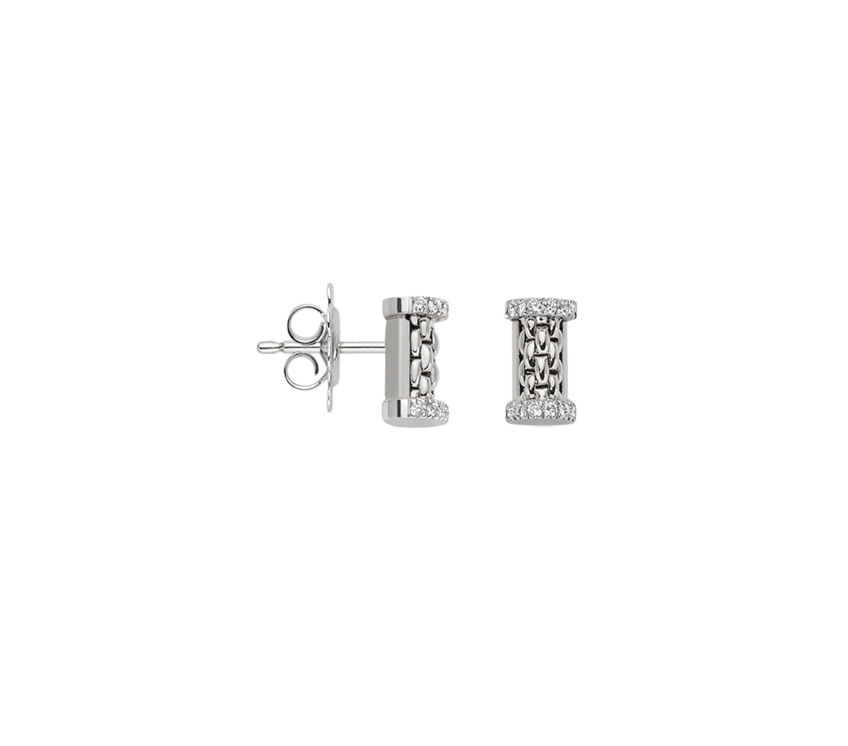 FOPE ESSENTIALS 18K Gold Studs with White Diamonds - 0.17 carats - Jackson Hole Jewelry Company