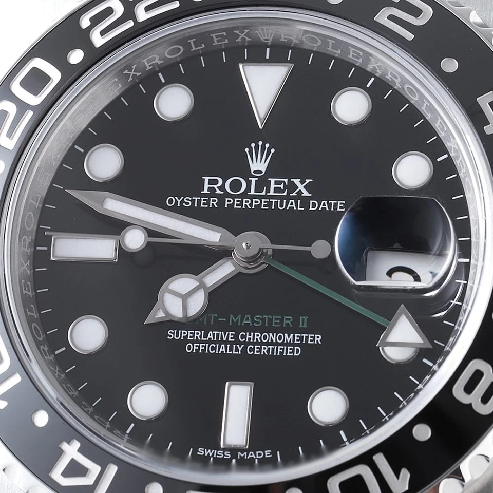 Rolex GMT-Master II 40mm Black Dial in Oystersteel - Jackson Hole Jewelry Company