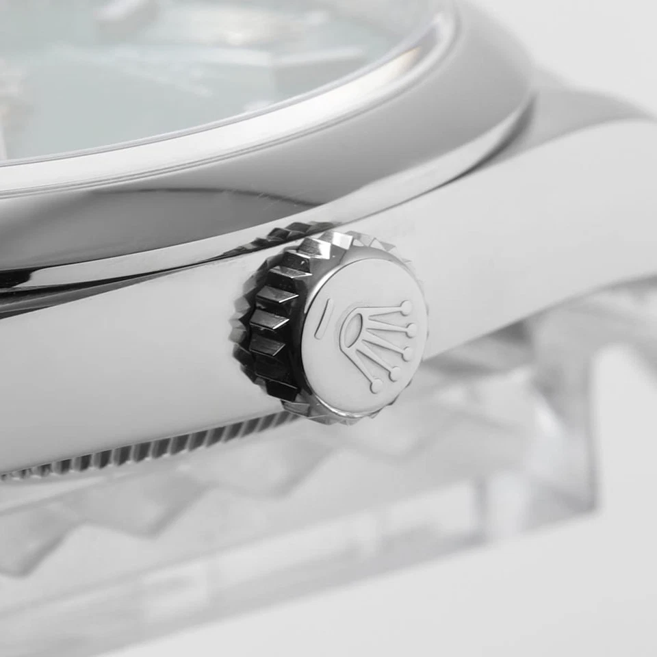 Rolex Oyster Perpetual 36mm Green Dial in Oystersteel - Jackson Hole Jewelry Company