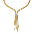 FOPE PRIMA 18K Yellow Gold Necklace with White Diamond Pavé - 1.47 carats - Jackson Hole Jewelry Company