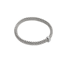 FOPE VENDOME 18K Gold Flex'it Bracelet with White Diamonds - 0.24 carats - Jackson Hole Jewelry Company