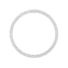 18K White Gold Pavé Baguette Diamond Necklace - Jackson Hole Jewelry Company