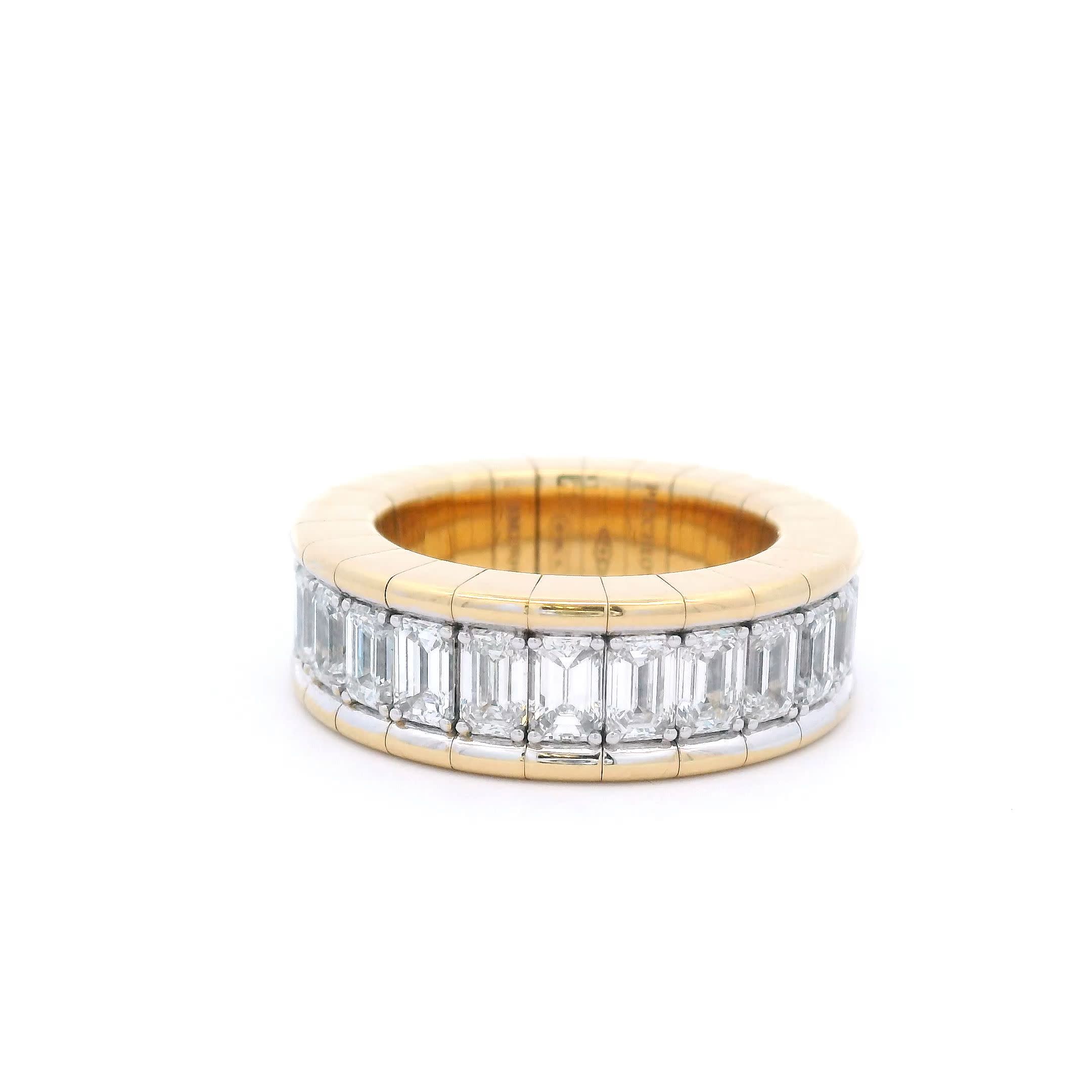 Picchiotti Emerald Cut Diamond Xpandable Ring - Jackson Hole Jewelry Company