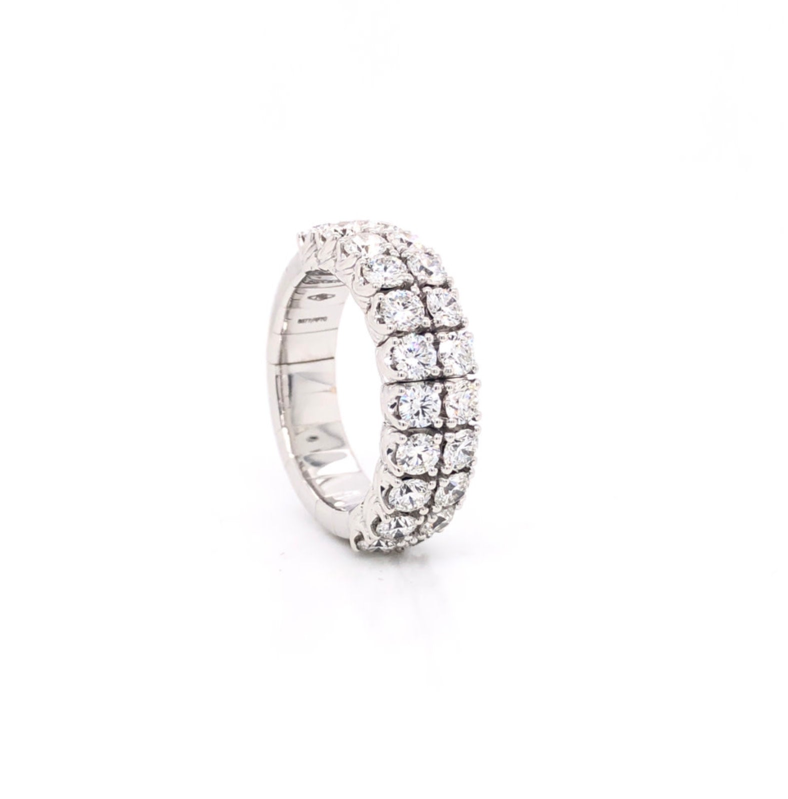 Picchiotti Xpandable™ Diamond Ring Set in 18K White Gold - Jackson Hole Jewelry Company