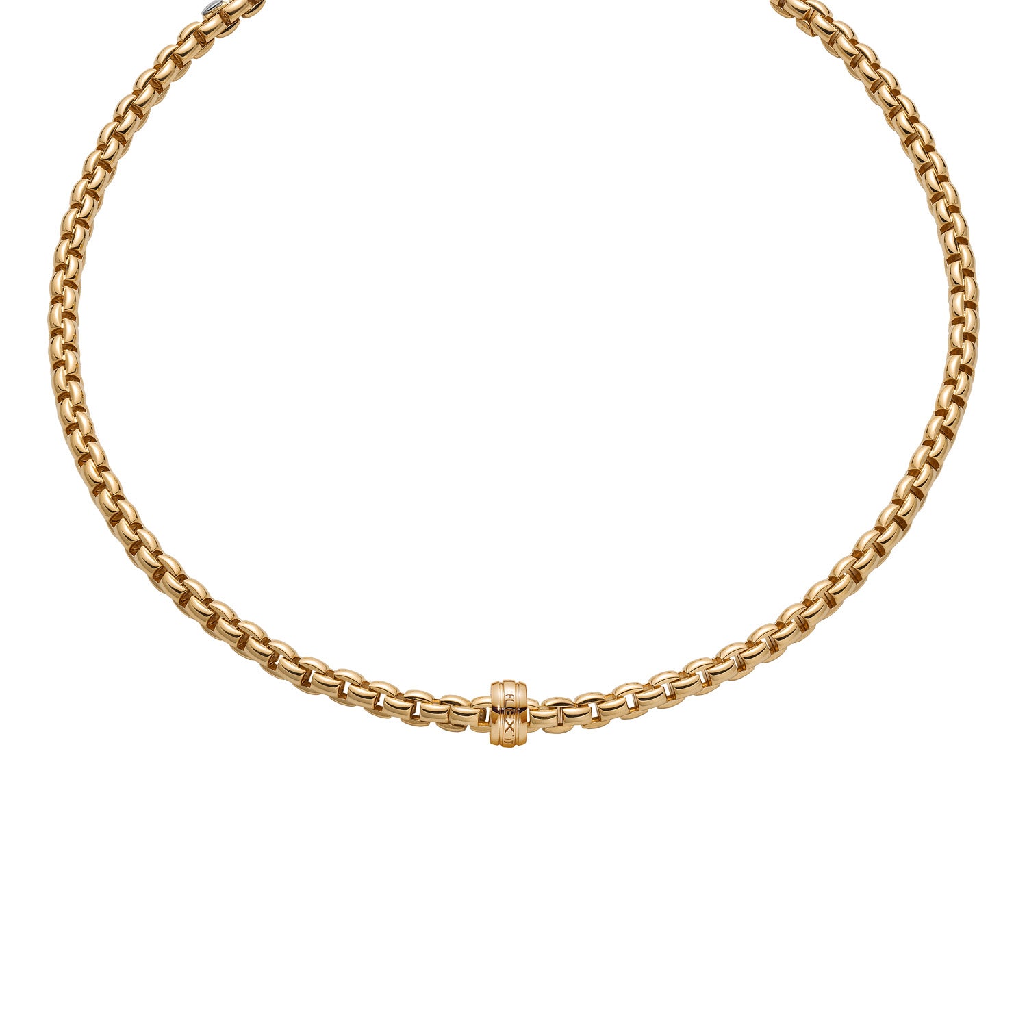 FOPE 18K Yellow Gold Flex'it Necklace - EKA Collection - Jackson Hole Jewelry Company