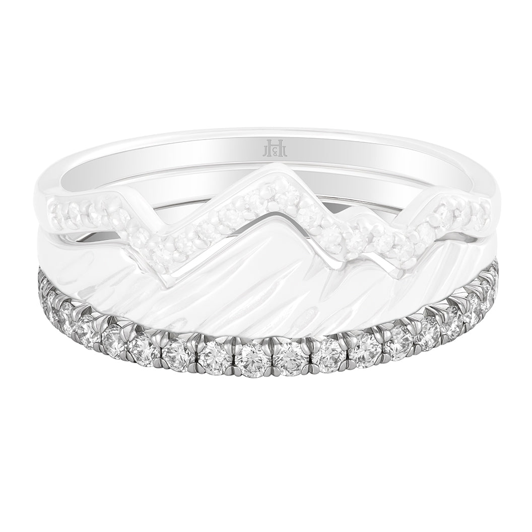 18 Karat French Cut Diamond Pavé 1.5mm Eternity Band Only - Jackson Hole Jewelry Company