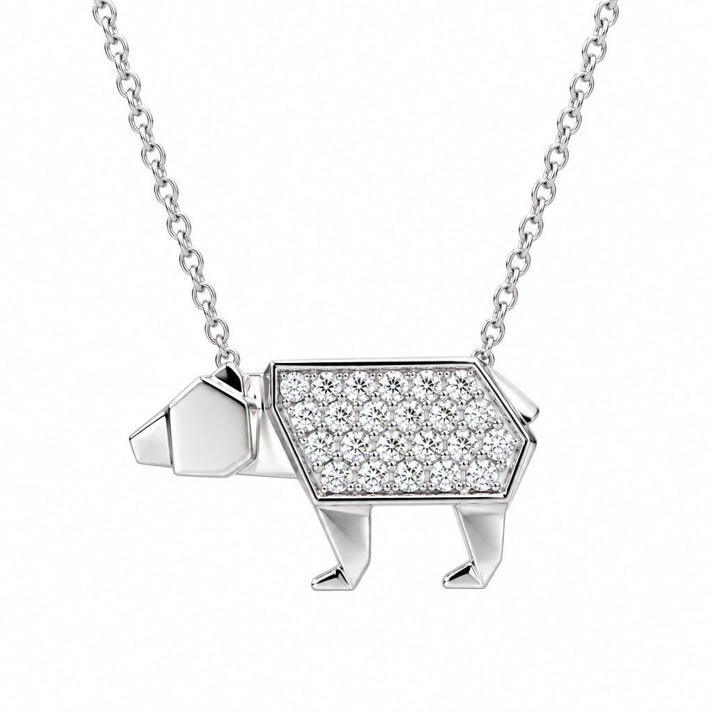 Tiny Origami Collection Grizzly Bear - Jackson Hole Jewelry Company