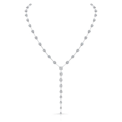 Rahaminov Diamond Bar Y Necklace - Jackson Hole Jewelry Company