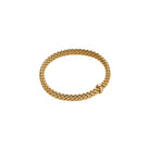 FOPE VENDOME 18K Gold Flex’it Bracelet with a White Diamond - Jackson Hole Jewelry Company
