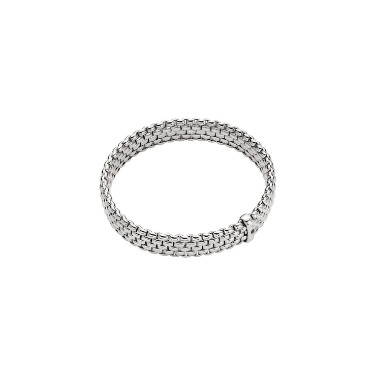 FOPE PANORAMA 18K Gold Flex’it Bracelet with a Black Diamond