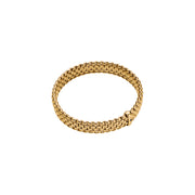 FOPE PANORAMA 18K Gold Flex’it Bracelet with a Black Diamond