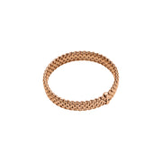 FOPE PANORAMA 18K Gold Flex’it Bracelet with a Black Diamond