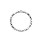 FOPE EKA 18K Gold Tiny Bracelet with a White Diamond - 0.02 carats - Jackson Hole Jewelry Company
