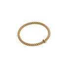 FOPE SOLO 18K Gold Flex’it Bracelet with a White Diamond - Jackson Hole Jewelry Company